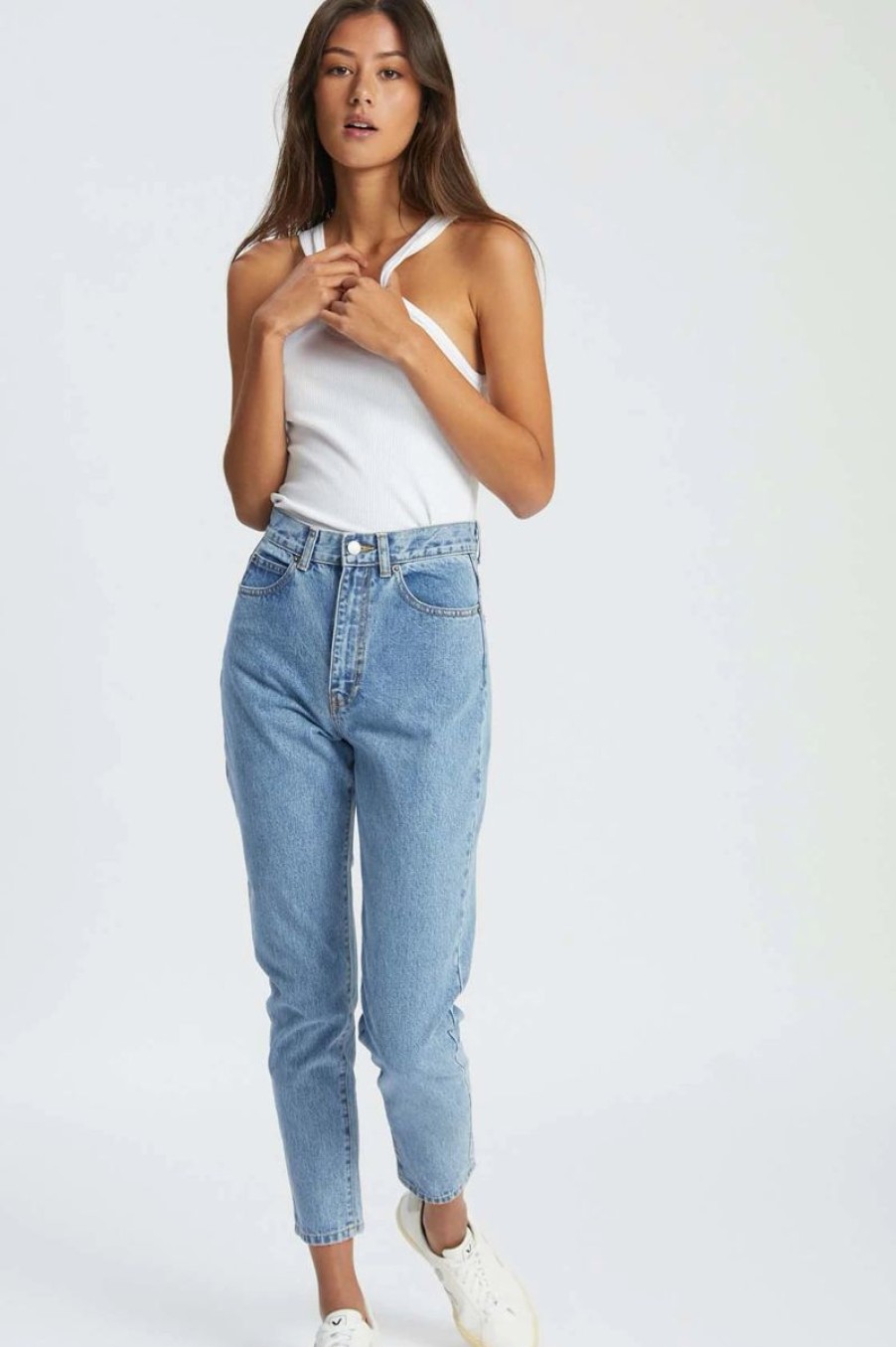 Women Dr Denim Jeans | Dr Denim Nora Jeans-Light Retro