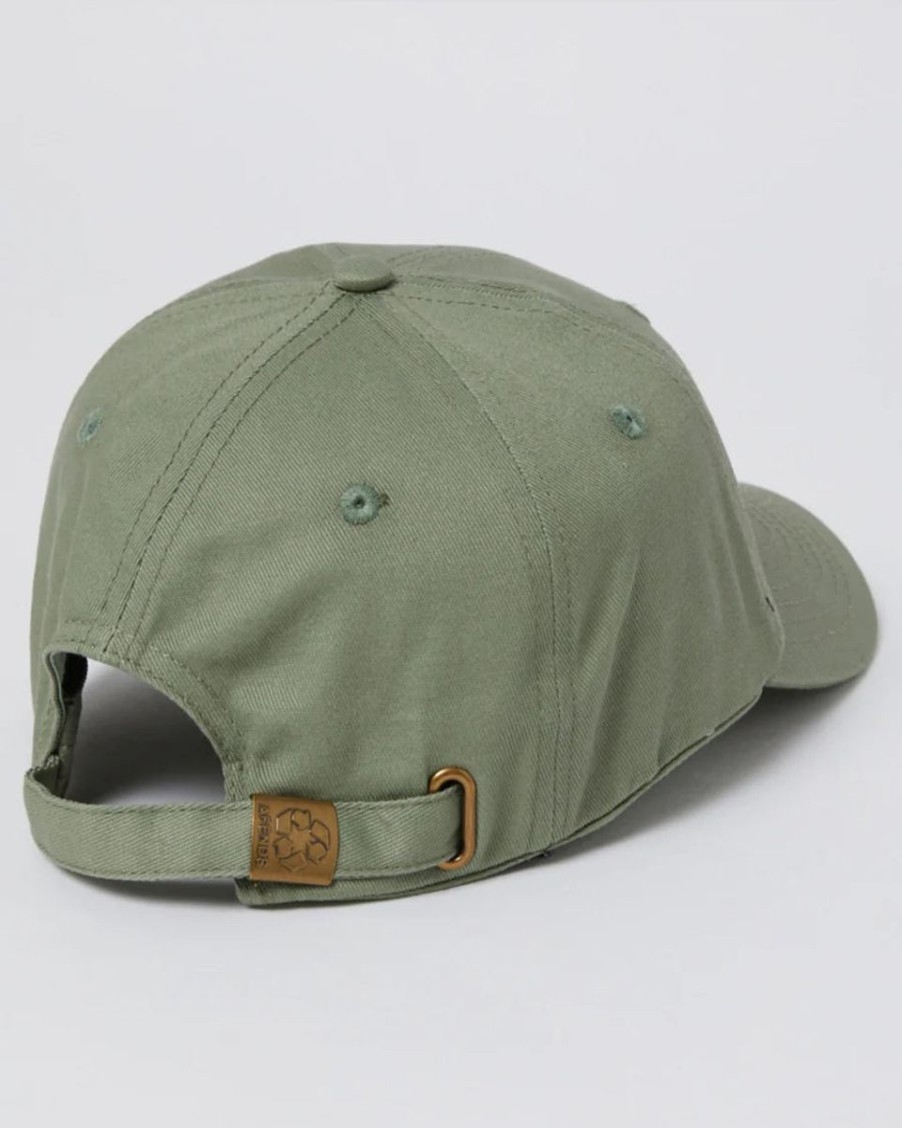 Men Afends Caps | Afends Questions Recycled Siz Panel Cap-Eucalyptus