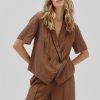 Women Sovere Shirts And Blouses | Identity Shirt-Coffee Bean