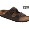 Footwear Birkenstock Arizona | Birkenstock Arizona Bs-Sfb Mocha Suede Leather Regular