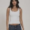 Women THRILLS Tops | Thrills Elle Plunge Tank-White