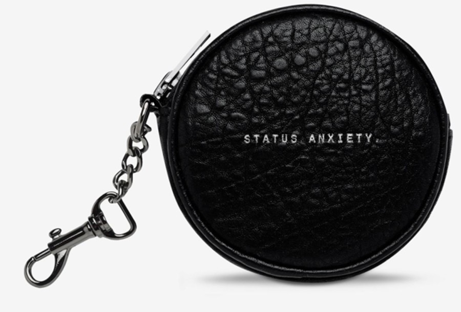 Women Status Anxiety Wallets & Pouches | Come Get Her-Black Bubble