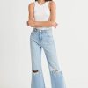 Women Rollas Jeans | Eastcoast Crop Flare- Liv Worn