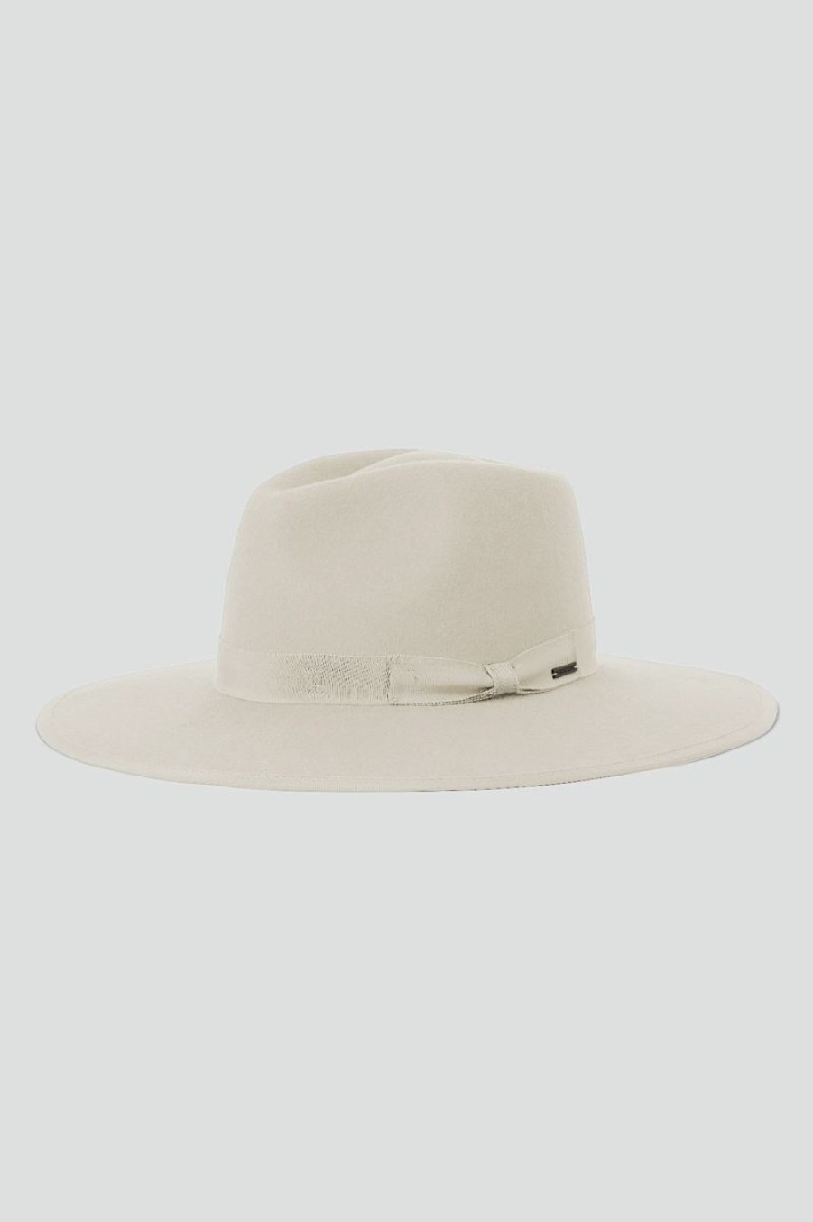 Women Brixton Hats | Jo Rancher Wool Felt Hat-Dove