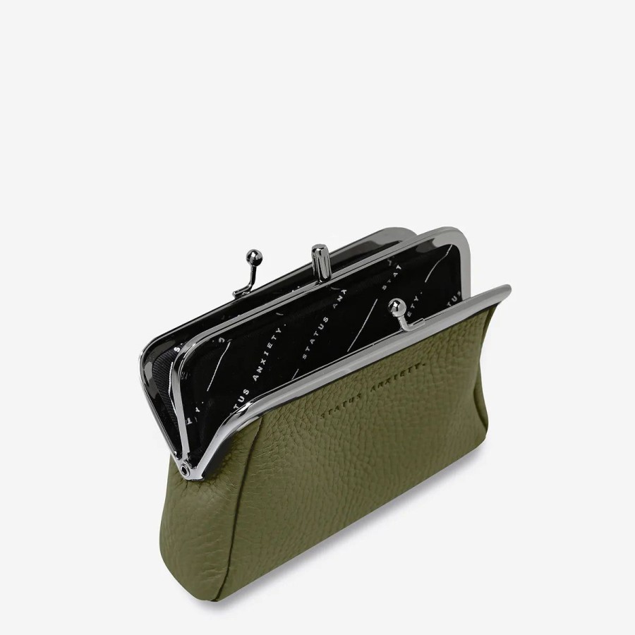 Women Status Anxiety Wallets & Pouches | Status Anxiety Volatile Purse-Khaki