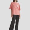 Women Ena Pelly Tees | Ena Pelly Ep Captain Oversized Tee-Cinnabar