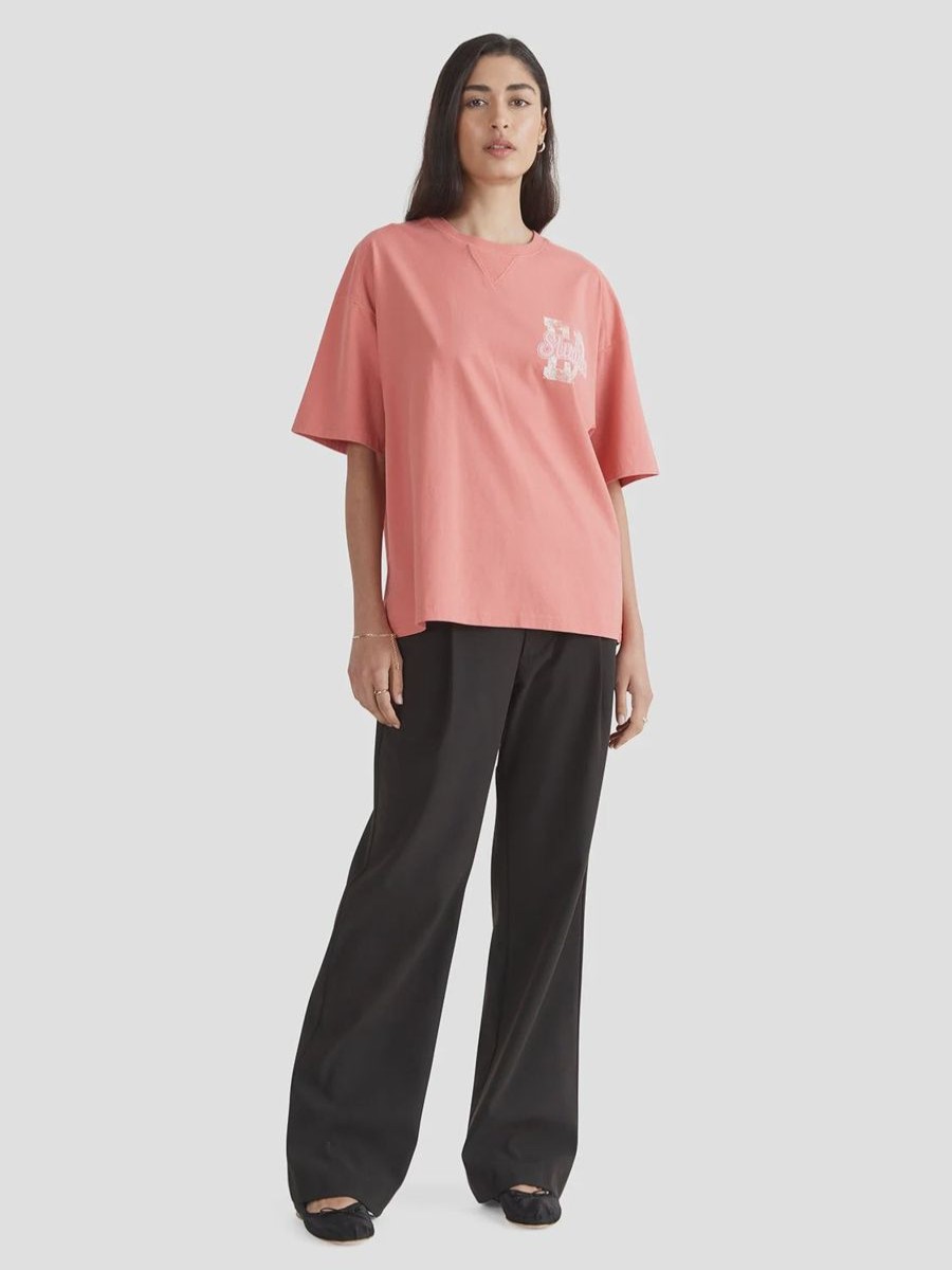 Women Ena Pelly Tees | Ena Pelly Ep Captain Oversized Tee-Cinnabar