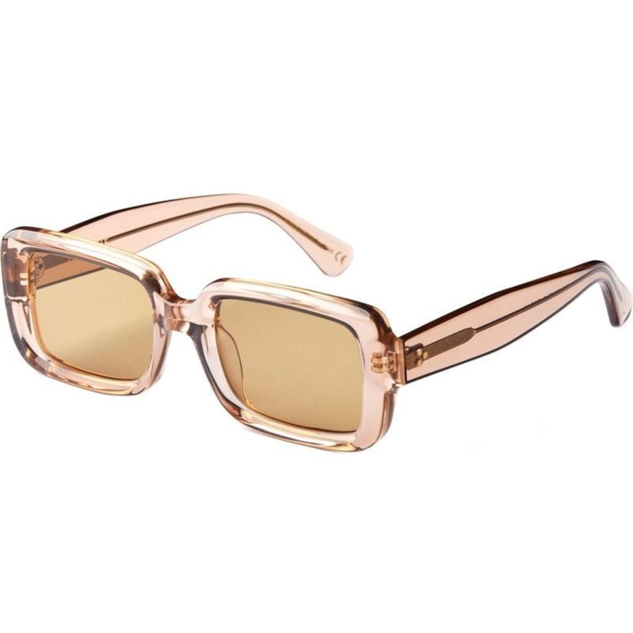 Women Epokhe Sunglasses | Epokhe Dune Sunglasses-Beige Smoke Polished/Amber