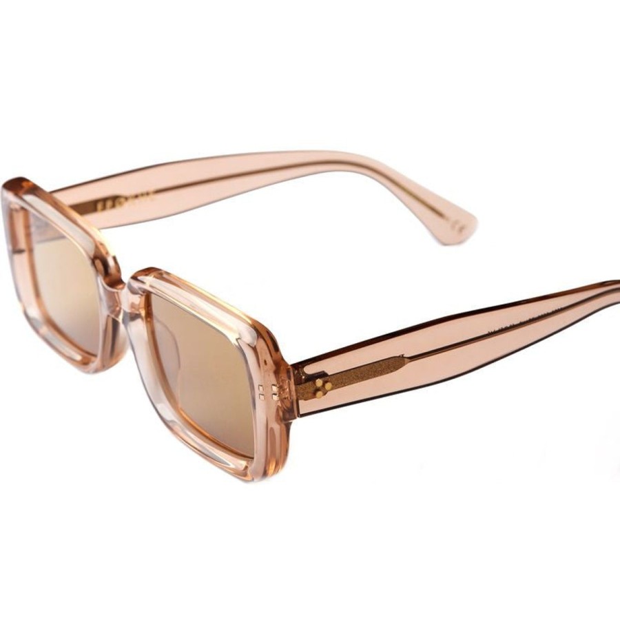 Women Epokhe Sunglasses | Epokhe Dune Sunglasses-Beige Smoke Polished/Amber