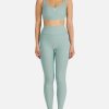 Women Ena Pelly Activewear | Ena Pelly Athleisure Rib Crop-Mist