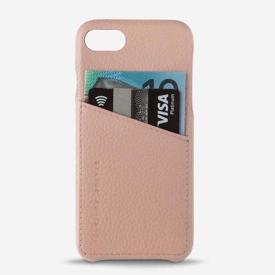 Women Status Anxiety Phone Cases | Status Anxiety Hunter And Fox Iphone X/Xs- Dusty Pink