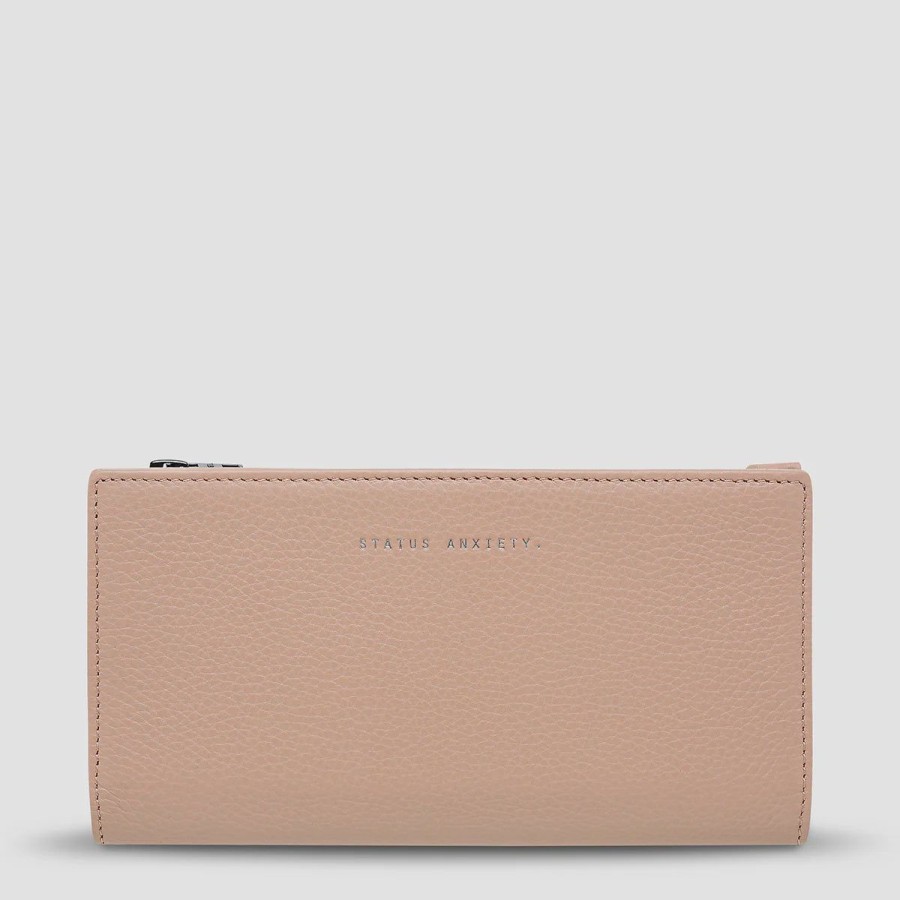 Women Status Anxiety Wallets & Pouches | Status Anxiety Old Flame Wallet-Dusty Pink