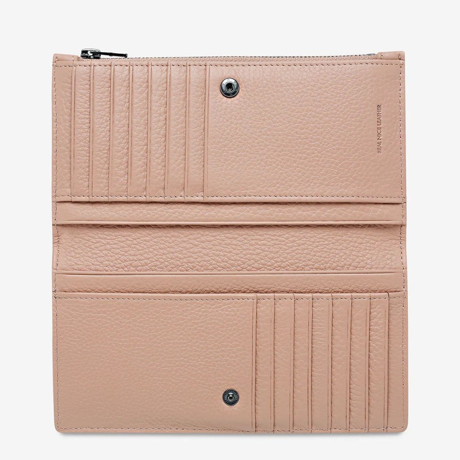 Women Status Anxiety Wallets & Pouches | Status Anxiety Old Flame Wallet-Dusty Pink