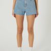 Women Neuw Denim Denim Shorts | Neuw Denim Ryder Short-Serene Blue