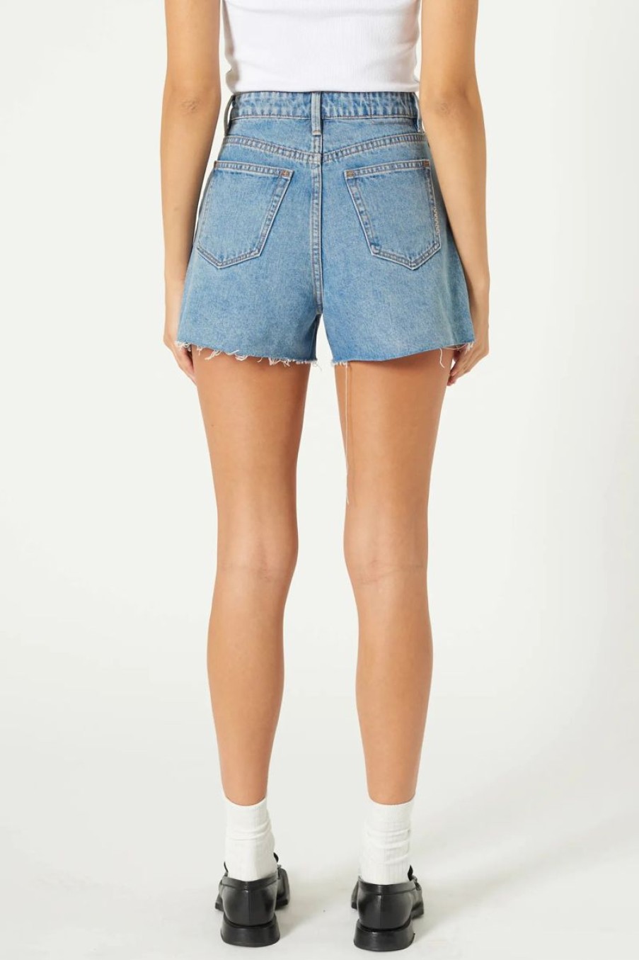 Women Neuw Denim Denim Shorts | Neuw Denim Ryder Short-Serene Blue