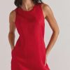 Women Staple the Label Dresses | Staple The Label Valencia Shift Dress- Red