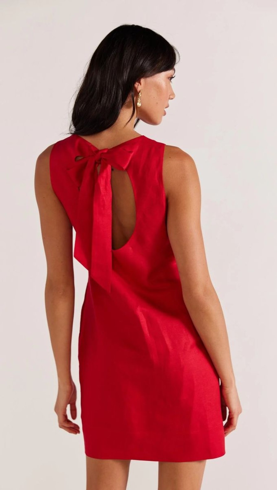 Women Staple the Label Dresses | Staple The Label Valencia Shift Dress- Red