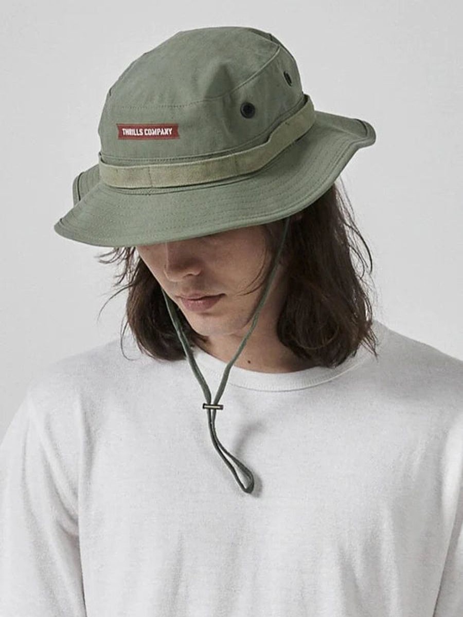 Women THRILLS Hats | Paradise Brigade Boonie Hat-Army Green