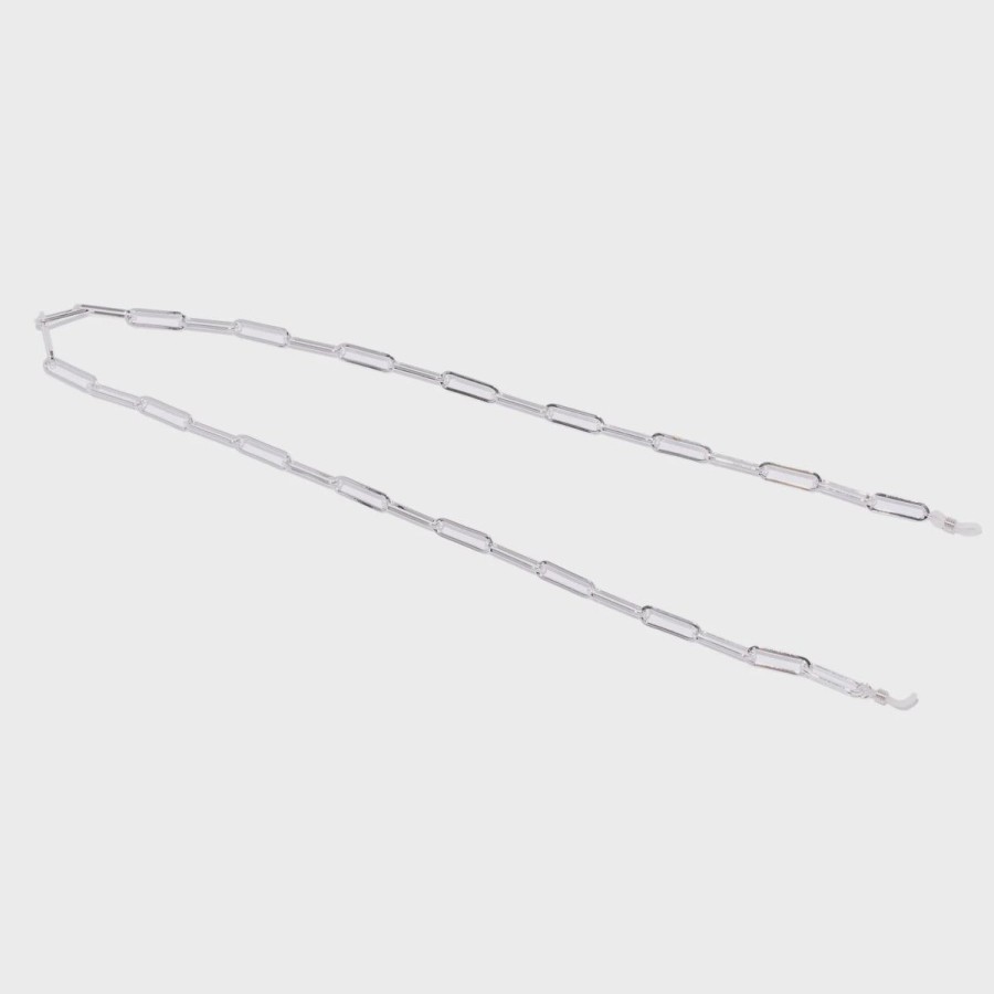 Women Le Specs Neck Chains | Le Specs Bold Link Neck Chain-Silver