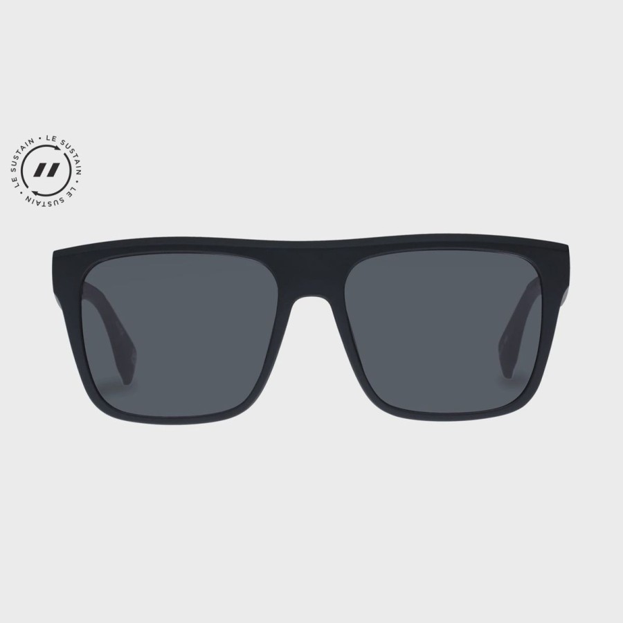 Women Le Specs Sunglasses | Aristoplastic-Matte Black