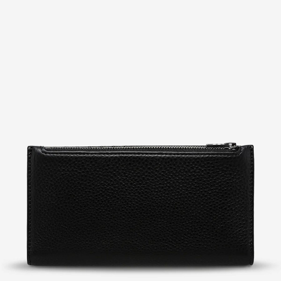 Women Status Anxiety Wallets & Pouches | Status Anxiety Old Flame Wallet-Black