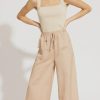 Women Staple the Label Pants | Mila Drawstring Pant- Latte