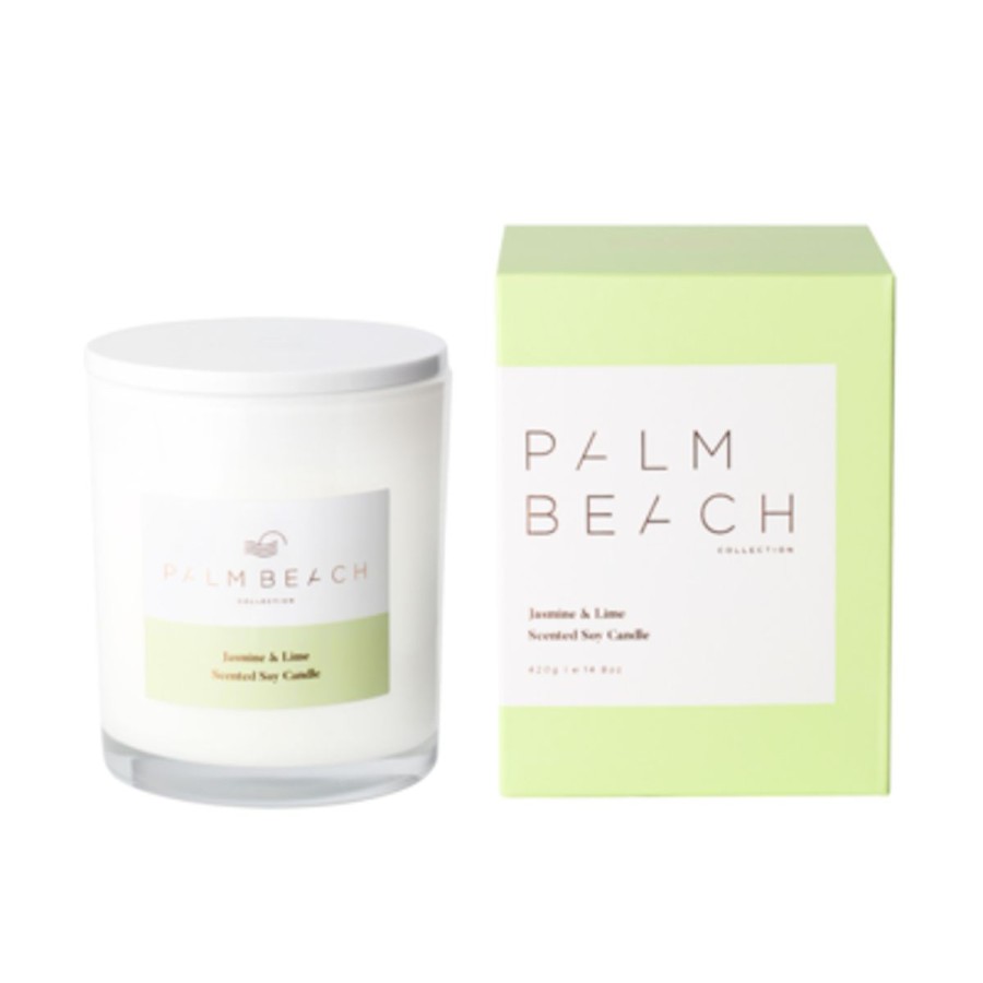 Lifestyle Palm Beach | 420G Standard Candle-Jasmine & Lime