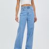 Women Ziggy Denim Jeans | Hi Mum Wide Jeans- Acid Spirit