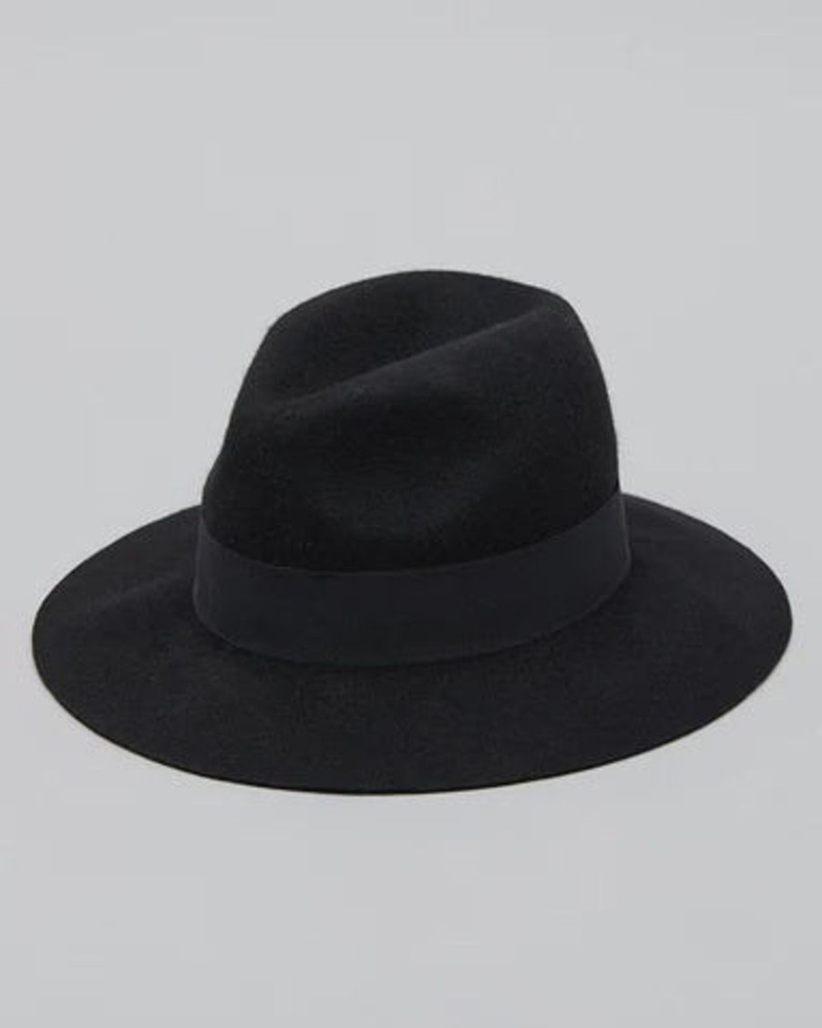 Women Rhythm Hats | Fields Fedora Hat- Black