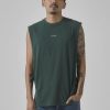 Men THRILLS Tees | Minimal Thrills Merch Fit Muscle Tee-Mallard Green