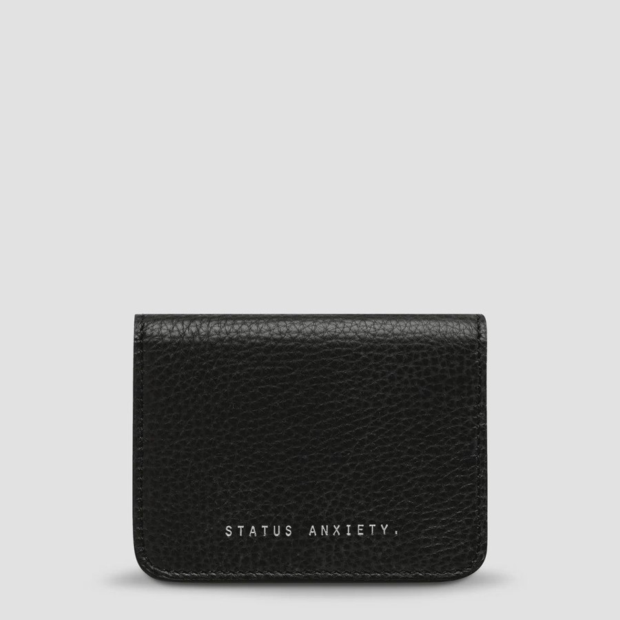 Women Status Anxiety Wallets & Pouches | Status Anxiety Miles Away Wallet-Black