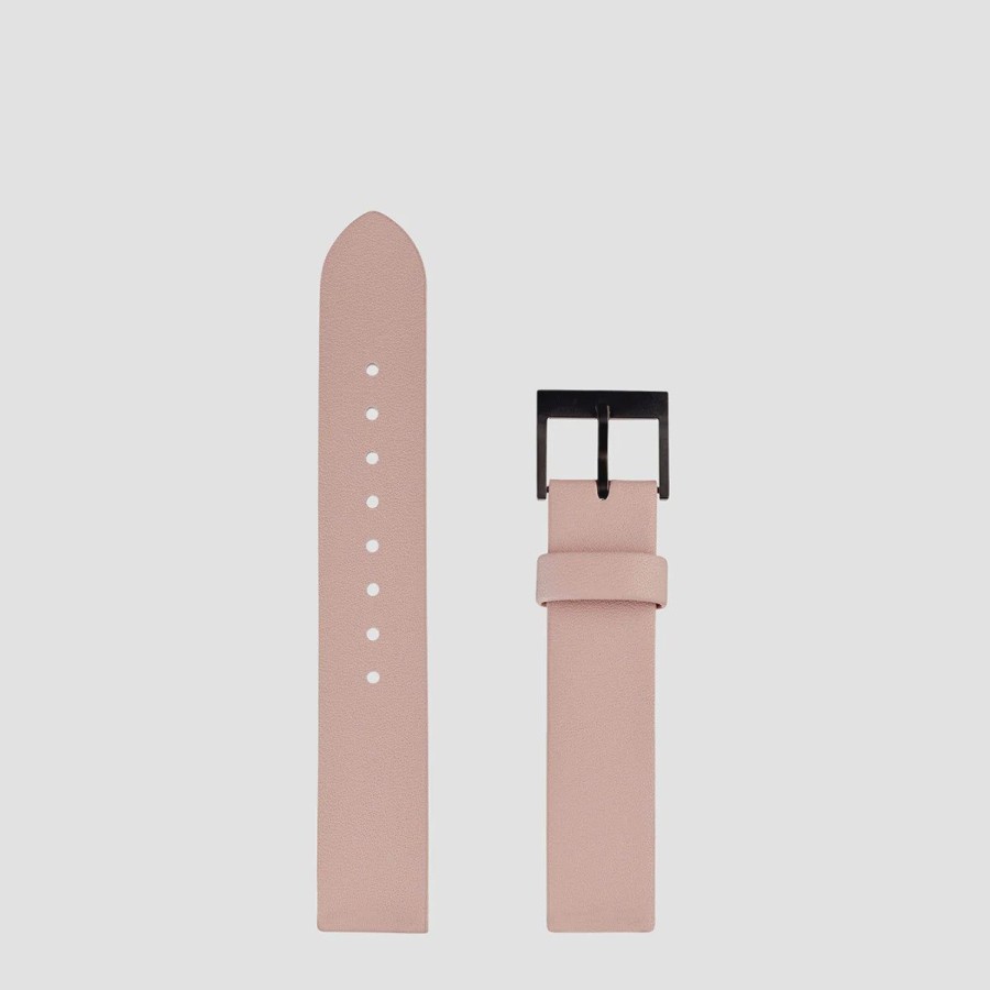 Women Status Anxiety Watches | Inertia Strap-Blush/Black Buckle