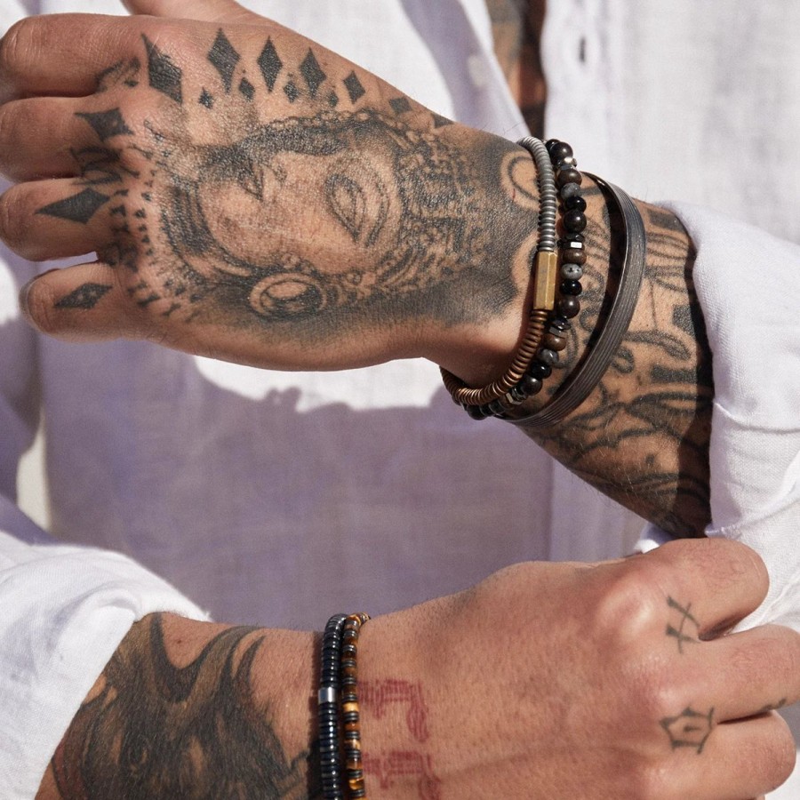 Men Arms Of Eve Jewellery | Arms Of Eve Kendal Men'S Bracelet