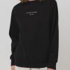 Women Rhythm Jumpers | Rhythm Classic Brand Fleece-Black