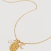 Women By Charlotte Jewellery | By Charlotte 18K Gold Vermeil Dream Weaver Necklace