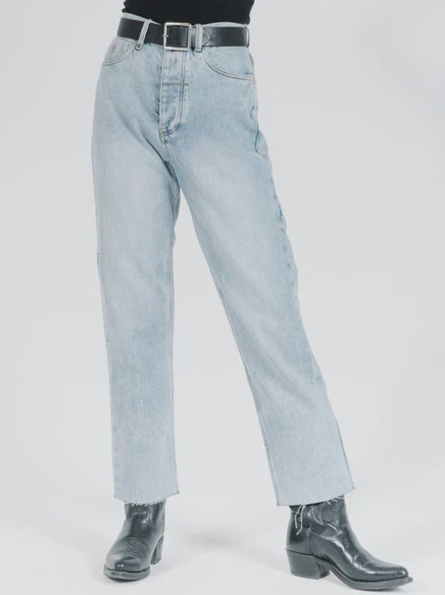 Women THRILLS Jeans | Thrills Jude Jean-Trucker Blue