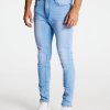 Men Kiss Chacey Jeans | K1 Super Skinny Fit Jean-Crystal Blue