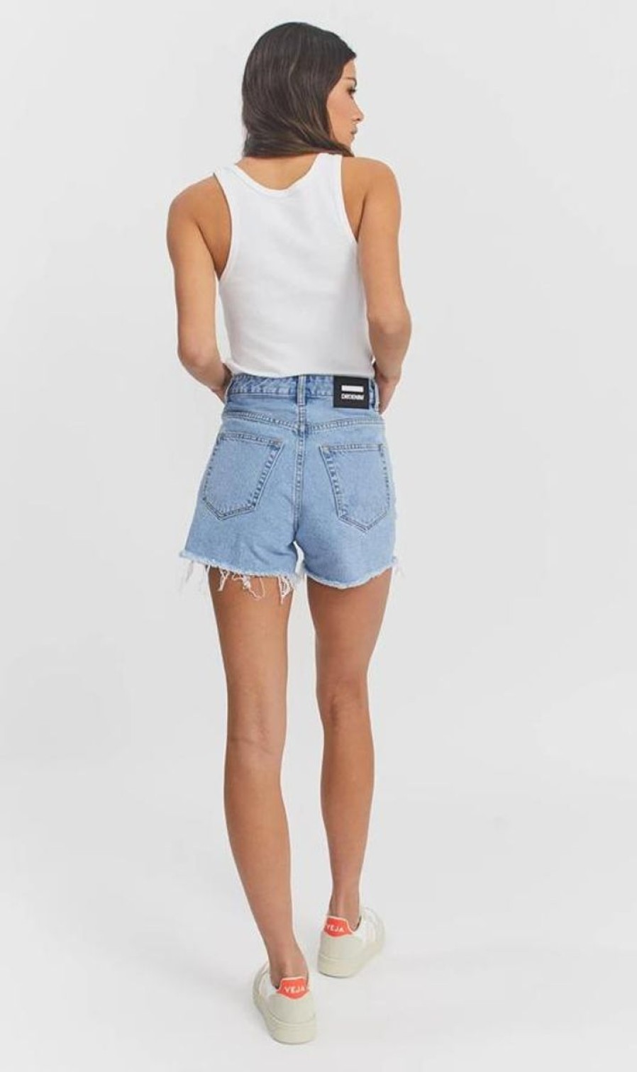 Women Dr Denim Denim Shorts | Nora Shorts-Light Retro