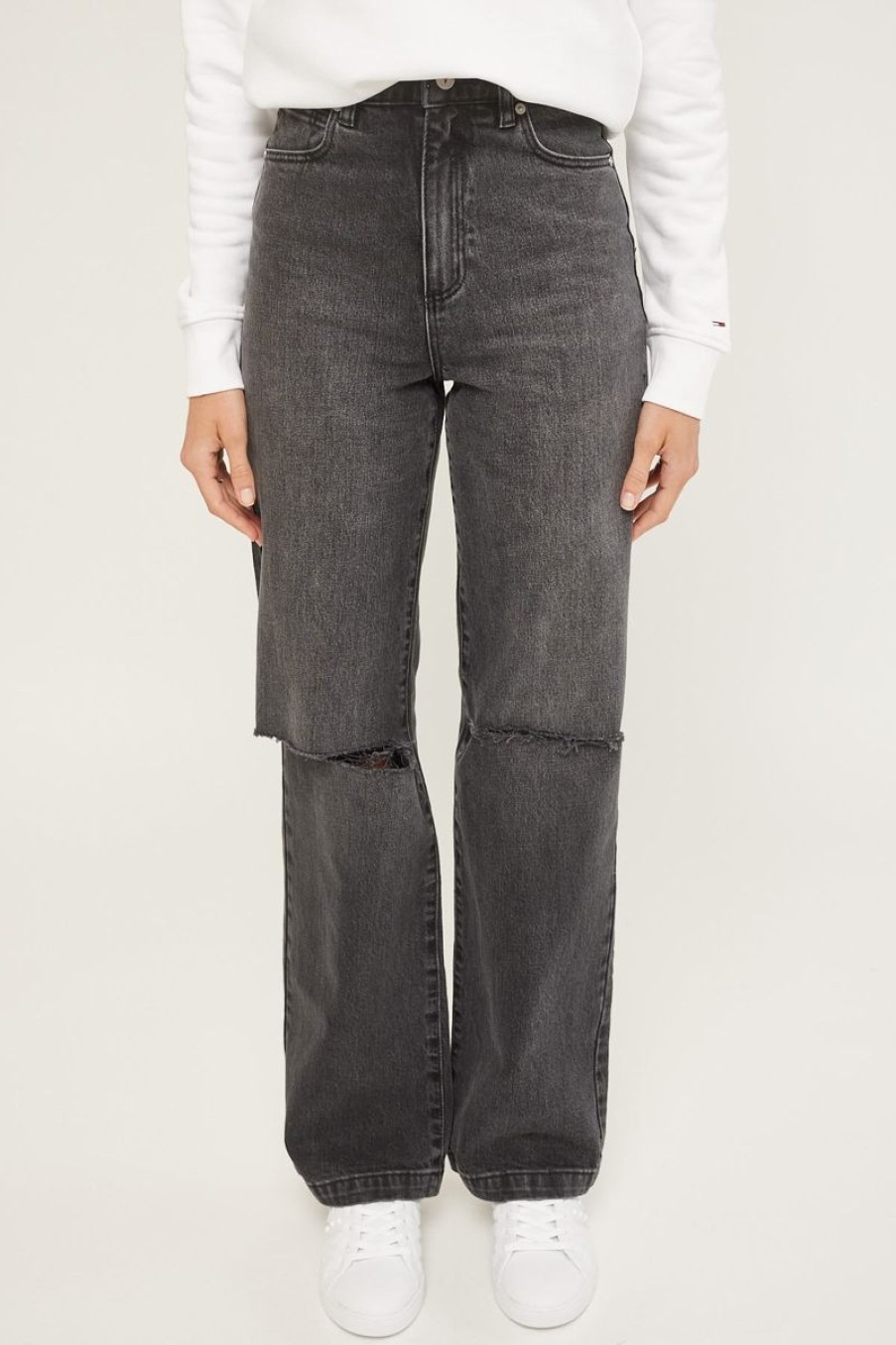 Women ABrand Jeans | A 94 High & Wide-Cindy Rip