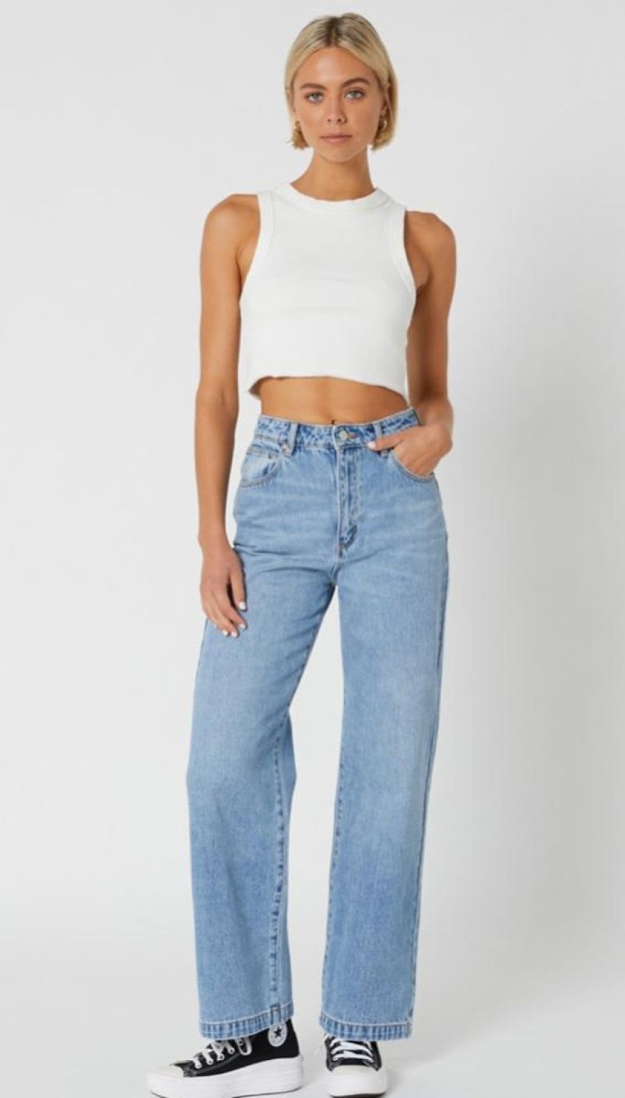 Women ABrand Jeans | Abrand A 94 High & Wide Jean-Anya