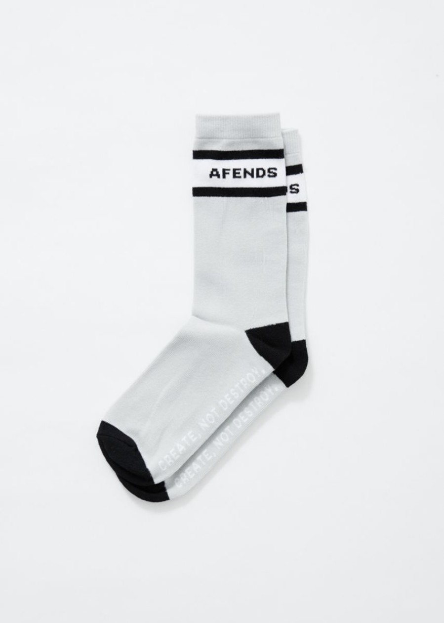 Women Afends Socks | Campbell Recycled Socks- Glacier