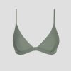 Women Rhythm Swimwear | Rhythm Classic Bralette Top- Olive