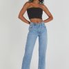 Women ABrand Jeans | Abrand A 95 Mid Straight Crop Jean-Scout