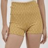 Women THRILLS Shorts | Gravitation Bike Short-Mineral Yellow