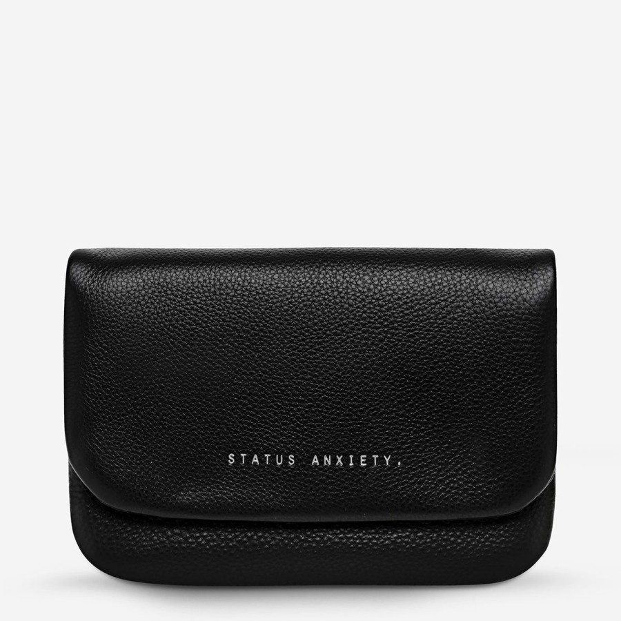 Women Status Anxiety Wallets & Pouches | Status Anxiety Impermanent Wallet-Black