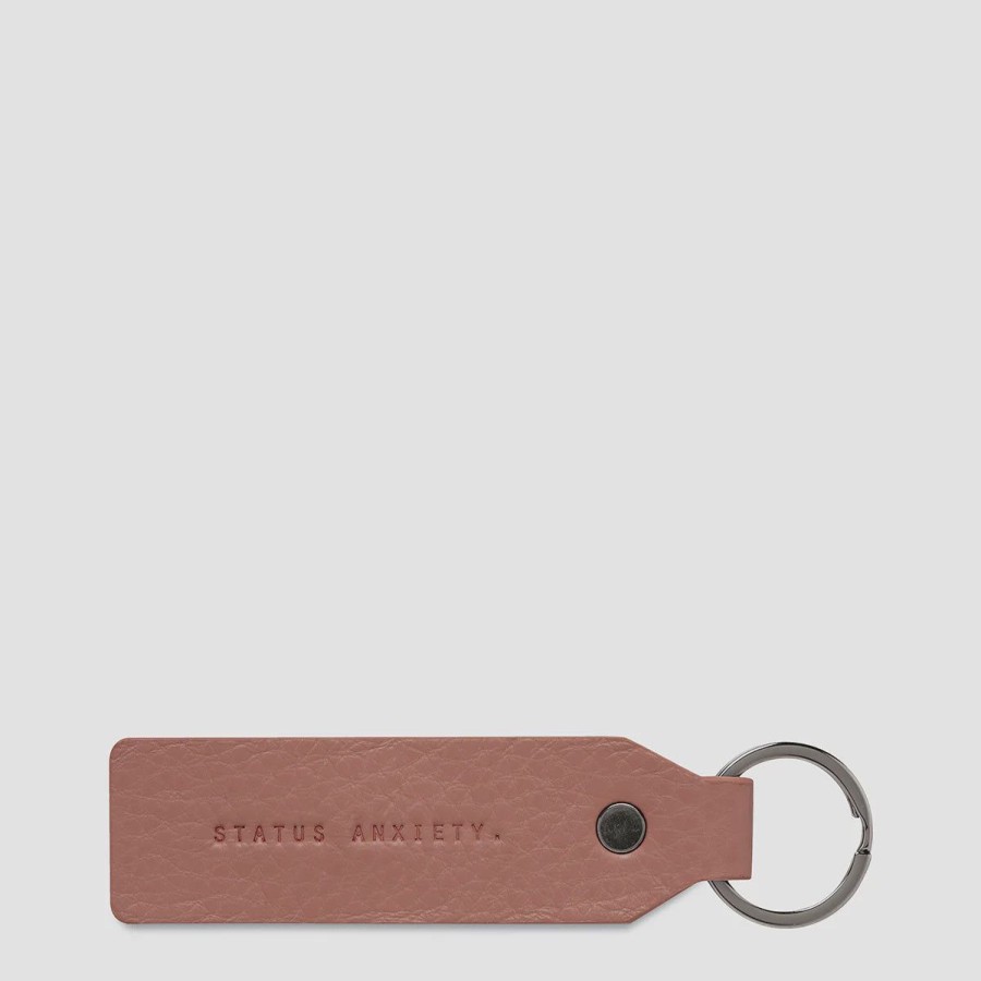 Women Status Anxiety Stationery | Status Anxiety Make Your Move Keyring- Dusty Rose