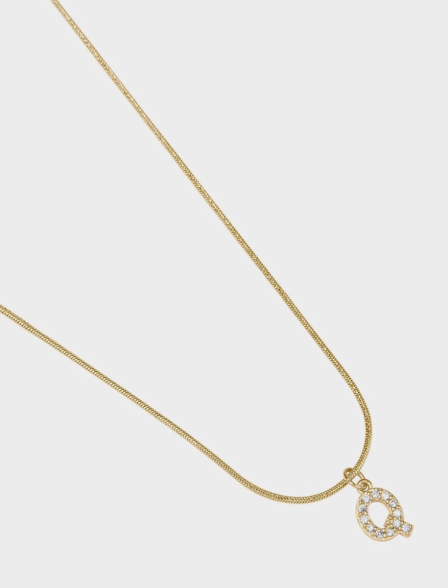 Women Pastiche Jewellery | Initial Q Necklace