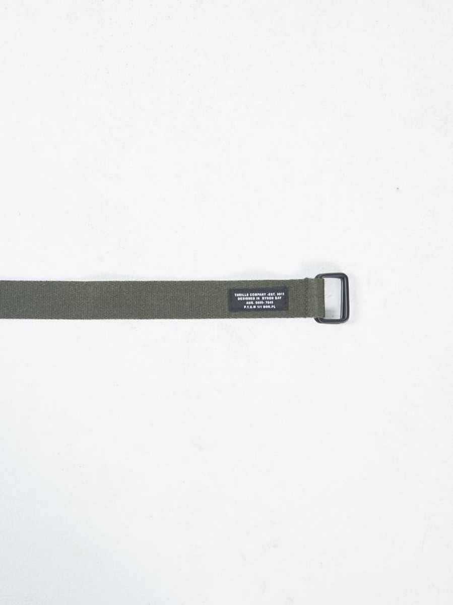 Women THRILLS Belts | Military Belt-Army Green