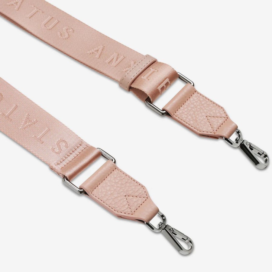 Women Status Anxiety Bag Straps | Status Anxiety Web Strap Medium-Dusty Pink