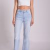 Women ABrand Jeans | Abrand 95 Mid Straight Crop Jean-Jeanie Og